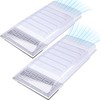 2 Pack Magnetic Air Vent Extender for Under Furniture with