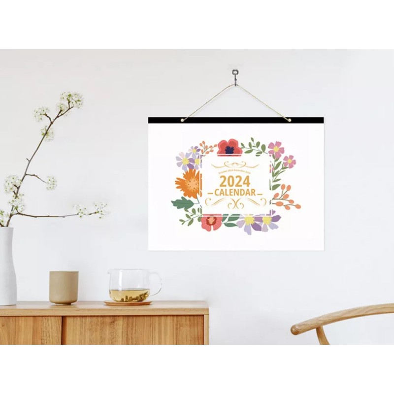 generic Calendario De Pared Para 2024, 13 Meses, Planificador De