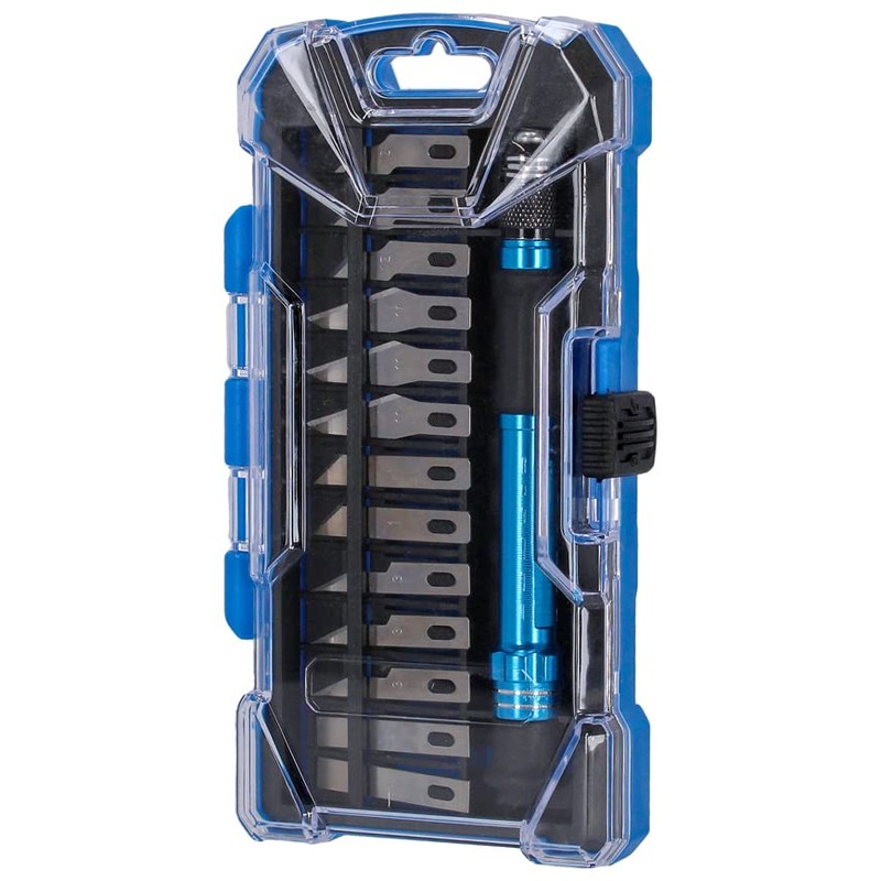 Kit De Navajas Tipo Exacto 14 Piezas Manualidades Rork