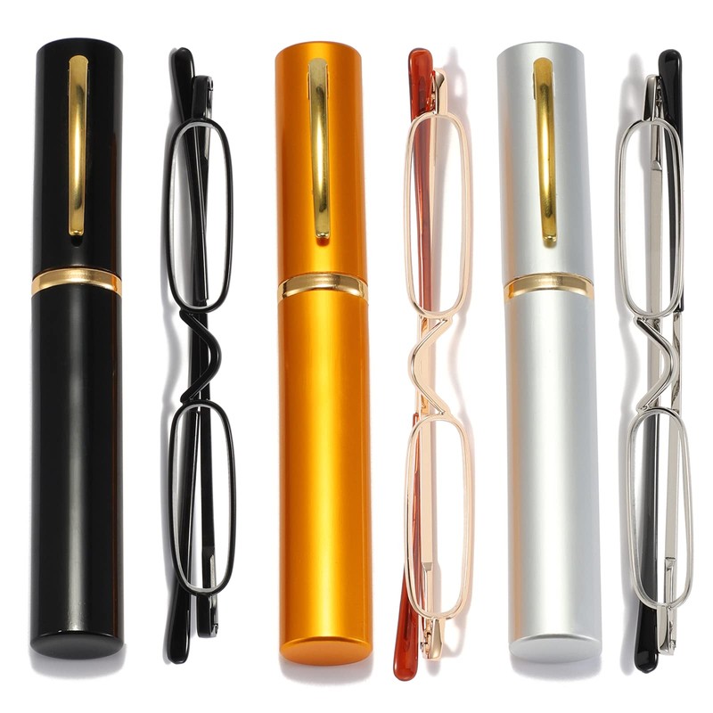 Ultra Small Reading Glasses For Men Women Slim Pocket Readers