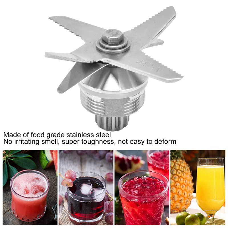 Stainless Steel Widen 6 Leaf Blade Juicer Blade Assembly Replacement