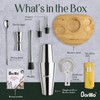 Barillio Elite Mixology Bartender Kit with Stand - Cocktail Shaker