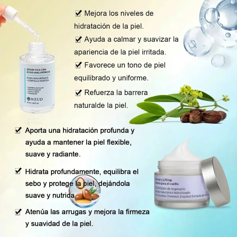 4pc Revitalift Hidratante Sérum Crema Rellenad Facial Cuello