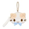 Sanrio 466361 Face Shaped Pouch (Sanrio Cat Association) Fluffy Cat