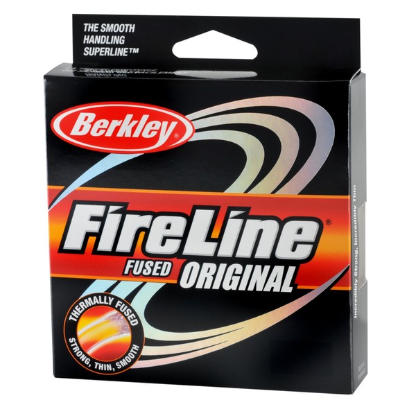 Berkley Fireline Fused Original Superline 125 Yd Spool(14/6-Pound,Smoke)