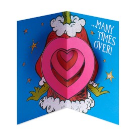 American Greetings Grinch Christmas Card (Fills Your Heart with Joy Many Times Over)