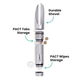 PACT Ultra Lite Bathroom Kit - Bathroom Kit for Trail Running, Mountain Biking, Hiking and Bikepacking - Ultralight Outdoor Gear