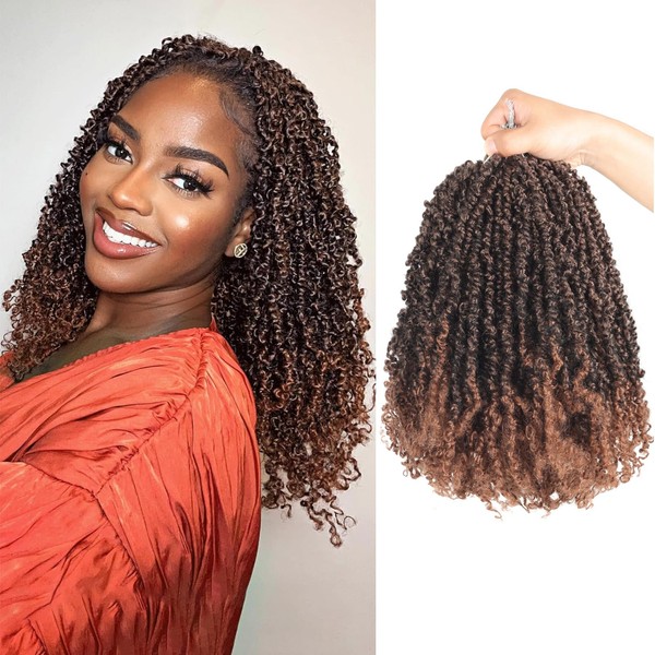 Datanala Yanky Twists Crochet Braiding Hair 10 Inch 8 Packs