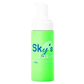 Heavenly by Nia Limpiador En Espuma Sky'S(Botella De 120 Ml) Gel De Ducha Con Aloe Vera Y Manzanilla Cuidado Suave E Hidratante Para Pieles Sensibles