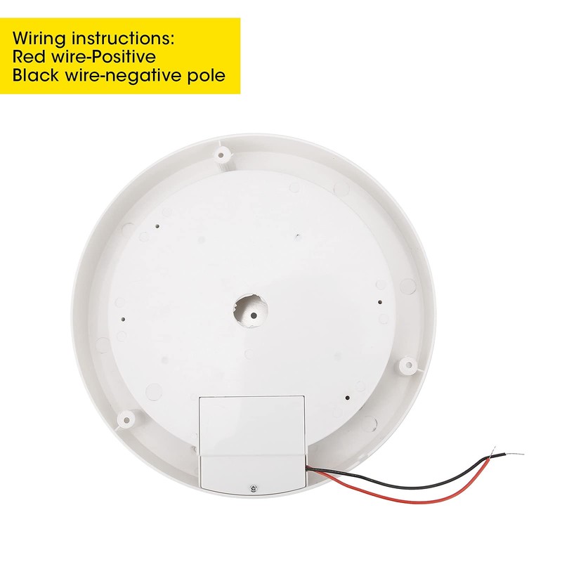 MUNEFE 12V Round Led Panel Light, LED Downlight, LED Boat