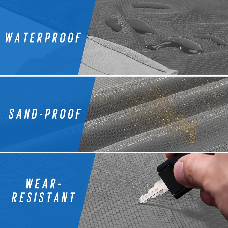 Odoland Waterproof Sandproof Leisure Sheet, 27.6 x 43.3 inches (70
