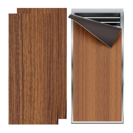 PATIKIL 12"x5.5" Magnetic Vent Cover, 2 Pack Floor Wall Air Registers Cover High Strength Magnetic Vent Blocker for Home RV HVAC Fireplace Furnace, Wood Grain Color