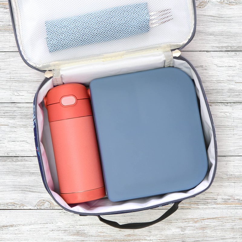 PrimaStella Unbreakable Silicone Lunch Box for Kids and Adults -