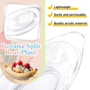 JarThenaAMCS 20 Pack Banana Split Boat Bowls 6 Oz Ice