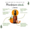 Aceite Para Cabello Con Aceite Esencial De Mandarina 60 Ml
