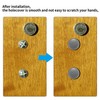 250 Pcs Plastic Screw Cover Caps for Screws, Plastic White