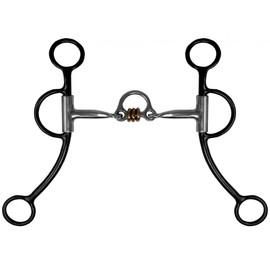 Showman Western Loomis Shank Copper Disc Bit