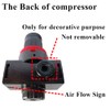 beduan Br4000 Air Compressor Regulator Combo, Manual Drain With Bracket,