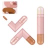 2-in-1 Contour Pen with Two Ends, Contour Stick, Easy to