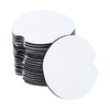 PATIKIL 2.8in Sublimation Coasters Blanks, 20pcs White Round Coasters