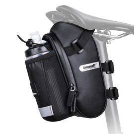 Rhinowalk Bicycle Saddle Bag Cycling Water Holder Saddle Bag Cycling Bike Under Seat Storage Pouch Bag with for MTB Bike,Mountain Bike,Road Bike