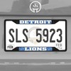 FANMATS 31355 Detroit Lions Metal License Plate Frame Black Finish