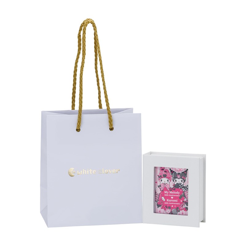 [ ホワイトクローバー ] クロミ 20周年 レディースネックレス ダンシングストーン サンリオキャラクターズ シルバー925 サージカルステンレス316L