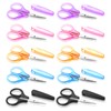 10 Piece Small Scissors Set, Mini All-Purpose Scissors, Stainless Steel