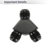RATCHROLL 1 Pcs Universal Male Flare Reducer Hose Fitting Adapter
