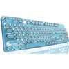 SEUNKWANG EWEADN TK950 Typewriter Keyboard Wireless Mechanical Keyboard, 104 Keys