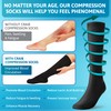 Craib 20-30 mmHg Compression Stockings with Zipper for Women &