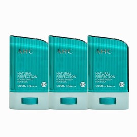 AHC Natural Perfection Double Shield Sun Stick (Green) 22g (SPF50+)(1+1+1) / AHC 내추럴 퍼펙션 더블 쉴드 선스틱 (초록색) 22g (SPF50+)(1+1+1)