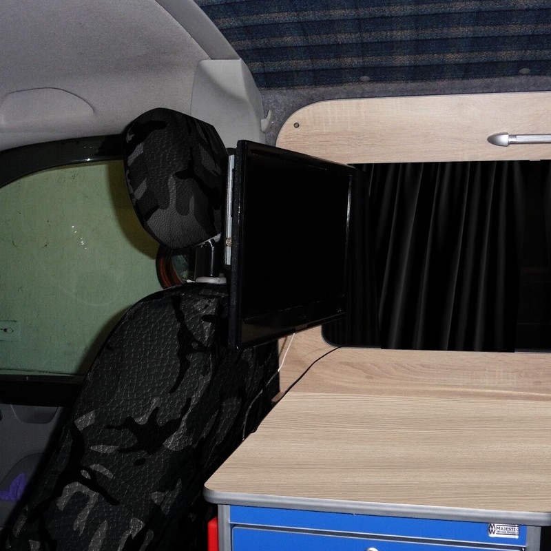 VW T4 T5 T6 Motorhome TV Mount Bracket Campervan Storage