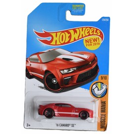 Hot Wheels '16 Camaro SS - Muscle Mania 9/10 - rojo
