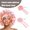 Silk Bonnet for Sleeping Cap, Bonnet Sleep Cap, Satin Hair