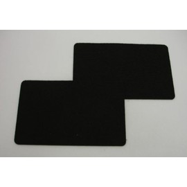 Corvette C5 C6 Sun Visor Airbag Decal Covers- Felt