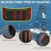 Universal Boat Caddy Organizer Mesh Bag, Plastic Frame Net Pocket,