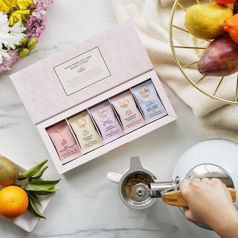Pinky Up Loose Leaf Tea Sampler Set - Calorie Free