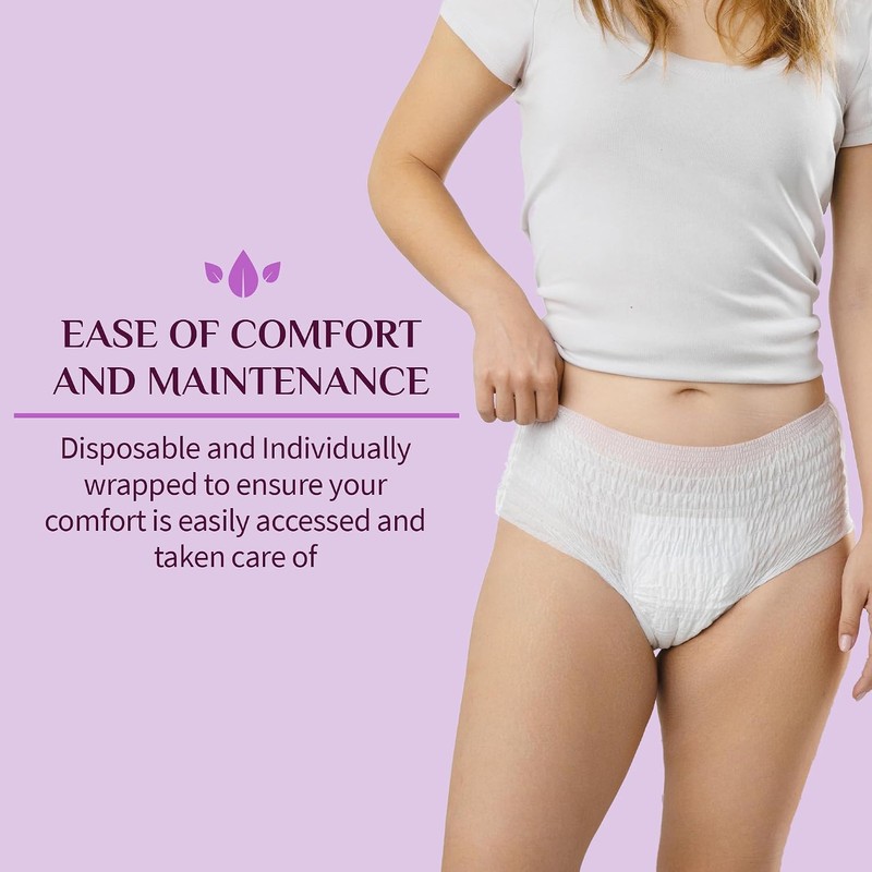 Organyc - Certified Organic Cotton Disposable Period Underwear for Sensitive