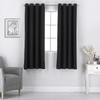 Rooney 2 Panels 100% Blackout Curtains, Thermal Insulated Solid Grommet
