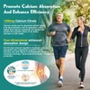 1200mg Calcium Citrate with Vitamin D3 Gummies for Bones, Muscles,