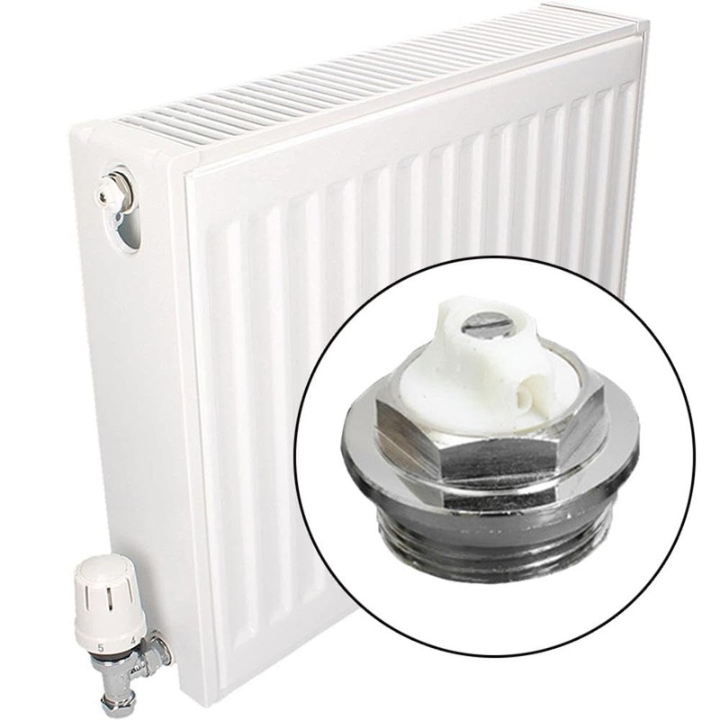 Pack of 4 3/4 Inch Vent Valve, Self-Closing Thread, Manual