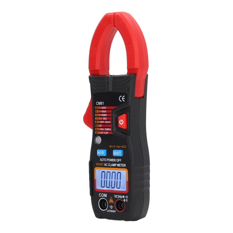 Digital Clamp Meter Multifunctional AC DC Ammeter Smart Auto Ranging