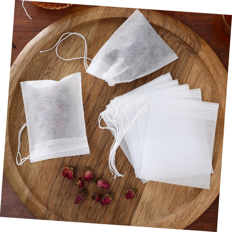 BIUDECO Brew Fine Mesh Strainer Tea Bags 200 Pcs Empty