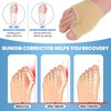9PCS Bunion Corrector for Women and Men, Big Toe Straightener,