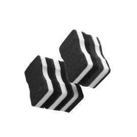 ORFOFE 5 pcs Double Side Dishwashing Sponge Slim Waist Kitchen Scouring Pads Non Scratch Dual Sided Sponges for Household Cleaning Kitchen Dish Scrub Pads