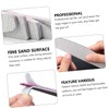 FOMIYES Quality Material Nail File Double Sided Manicure Nail Sturdy