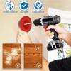 KUBDPQOR Drill Dust Collector, Pack of 4, Shockproof Dust Collector,