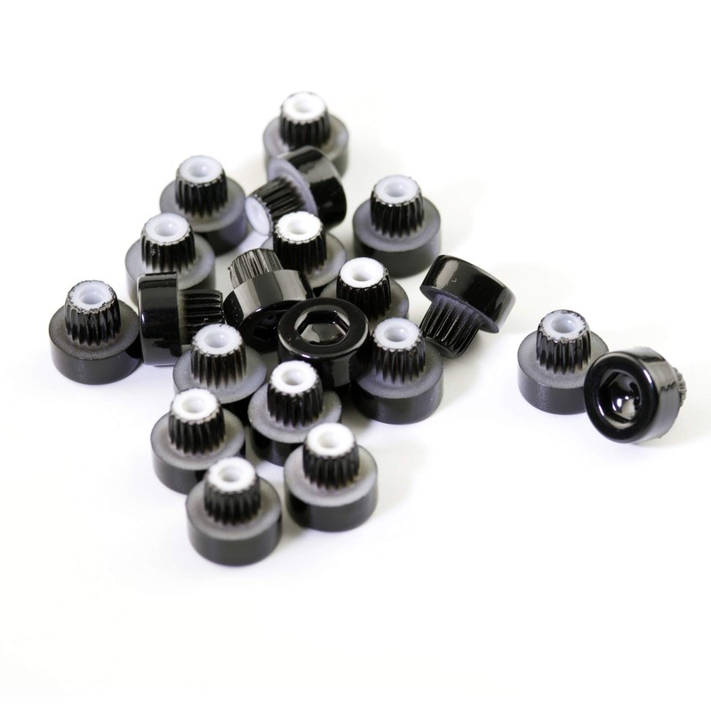 50pcs Wheel Rim Lip Rivets Nuts of 6.2mm/0.24in Hole Replacement