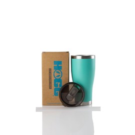 Hogg Modern Curve 30 oz Tumbler - Mint, Powder Coated Tumbler, Bulk Tumblers with Lids and Straws, Engravable Blanks, Powder Coated Tumblers for Laser Engraving, Etching, Vinyl, DIY